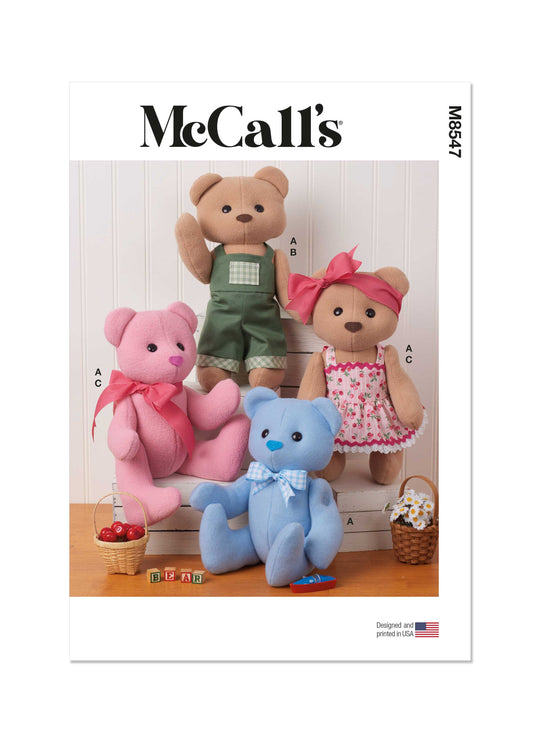 McCalls Schnittmuster M8547 Accessoires