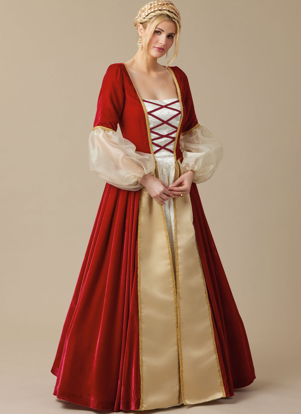 McCall’s Schnittmuster M8549 – Damen- & Kinderkostüm im Stil des 19. Jahrhunderts mit Rüschen & Miederdetails