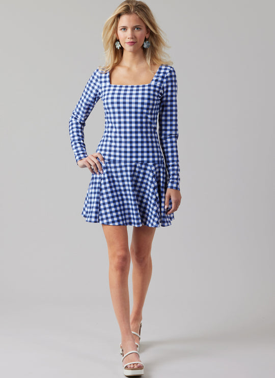 McCalls Schnittmuster M8551 Damen Strickkleid