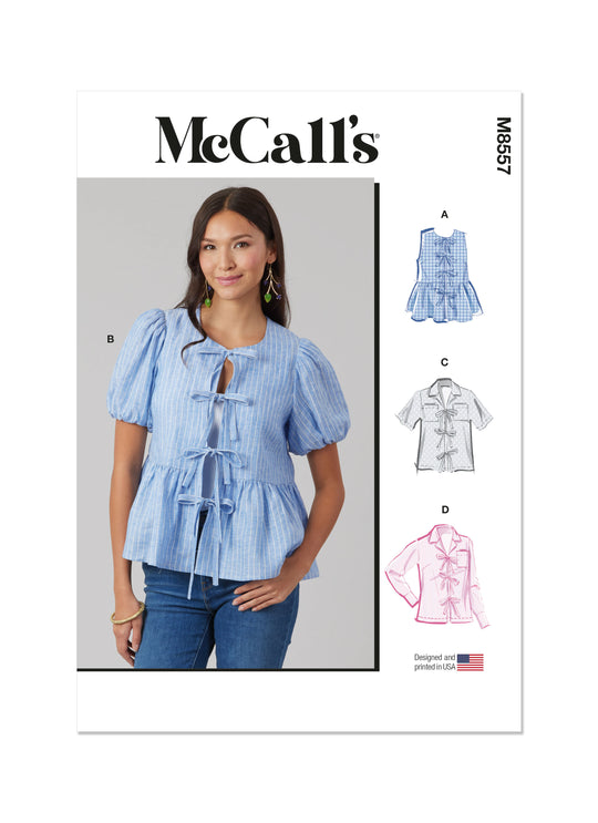 McCalls Schnittmuster M8557 Damen Top