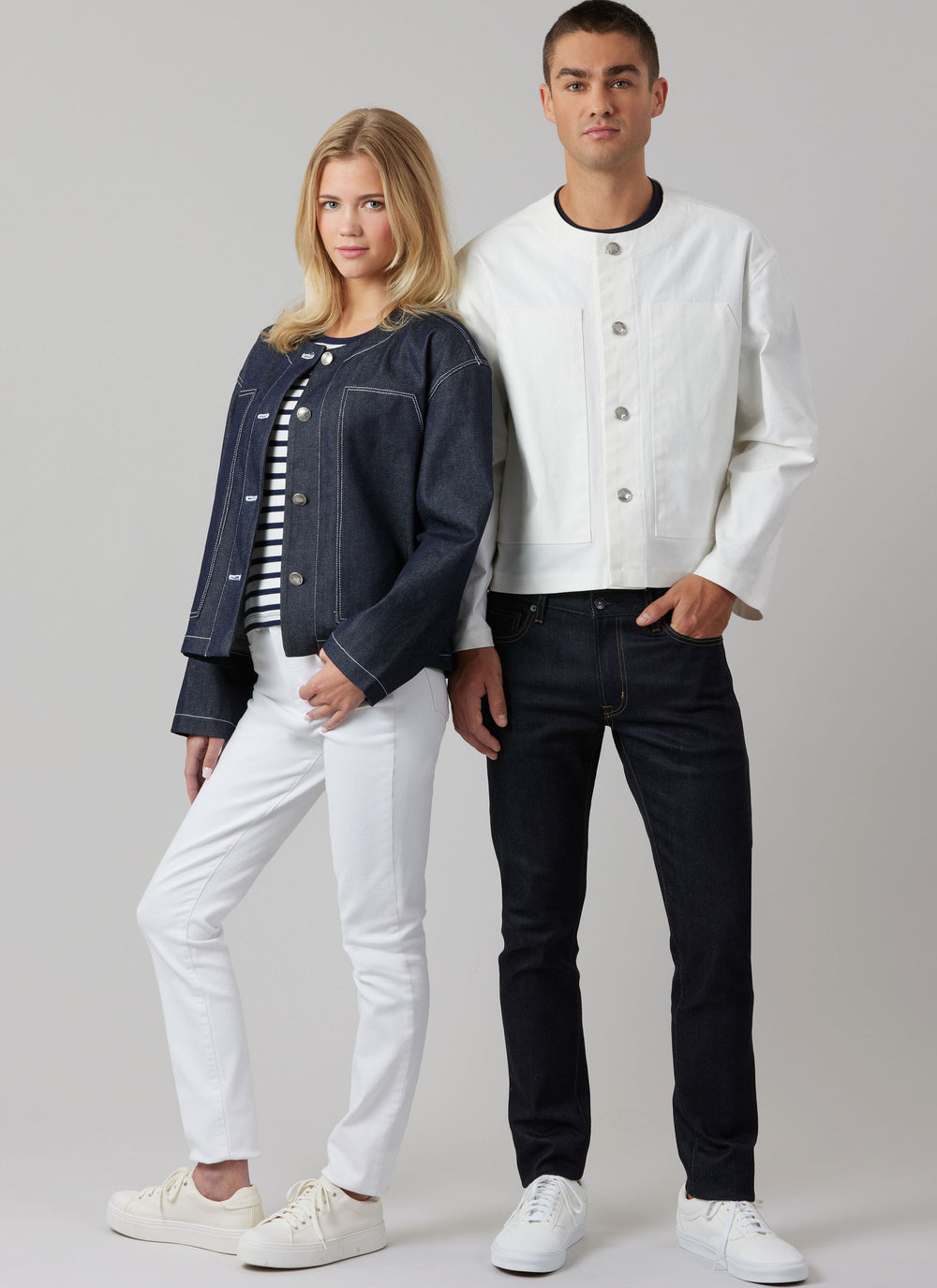 McCalls Schnittmuster M8565 Jacke mit Kragenvariationen