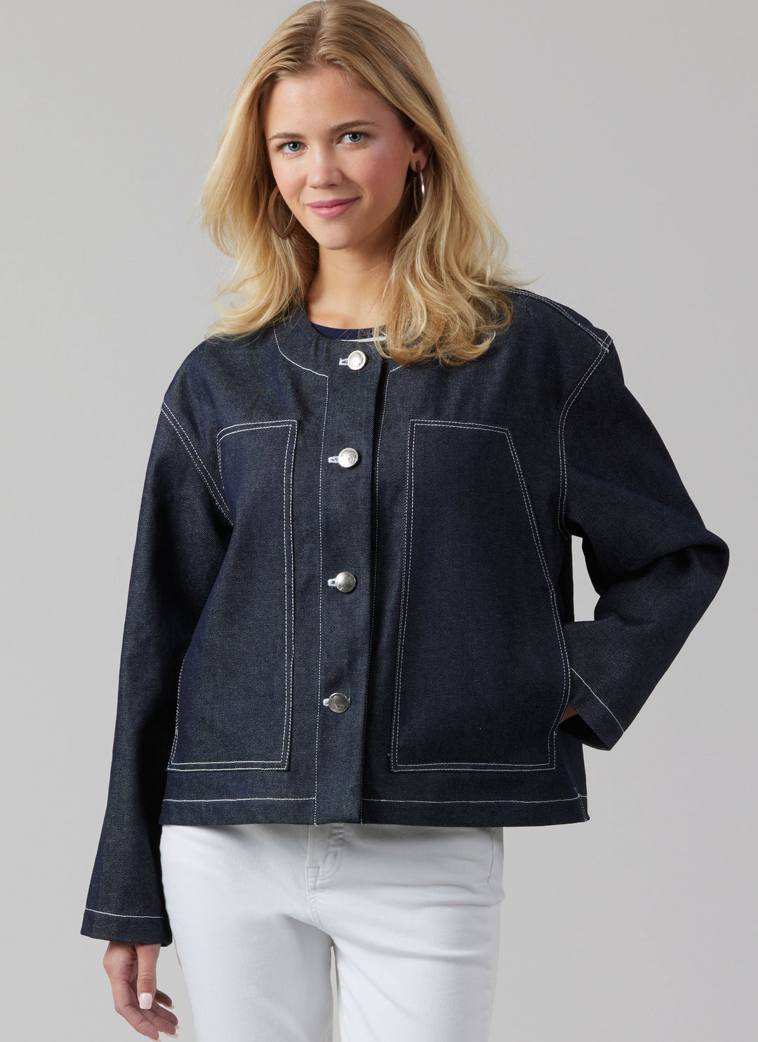 McCalls Schnittmuster M8565 Jacke mit Kragenvariationen
