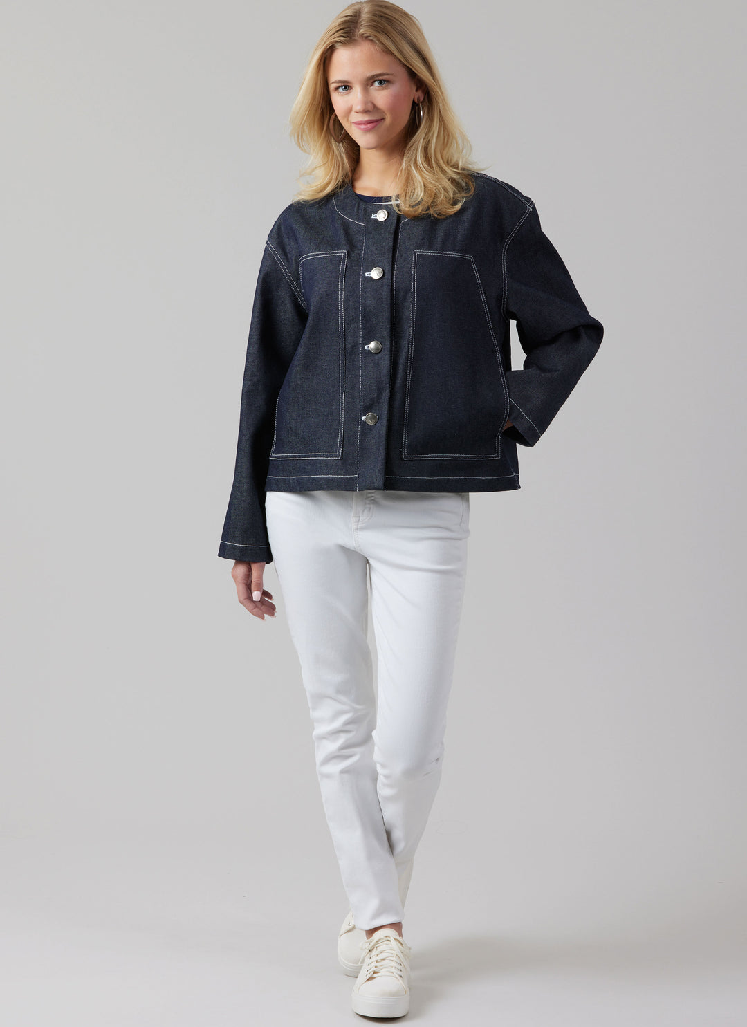 McCalls Schnittmuster M8565 Jacke mit Kragenvariationen