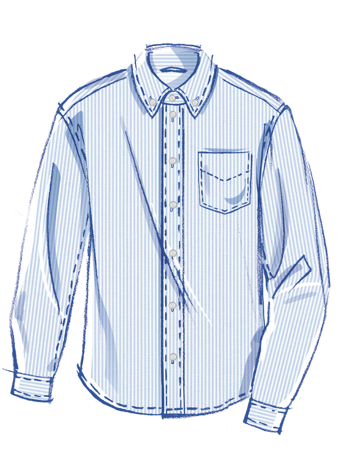 McCalls Schnittmuster M8566 Shirt in 3  Längen