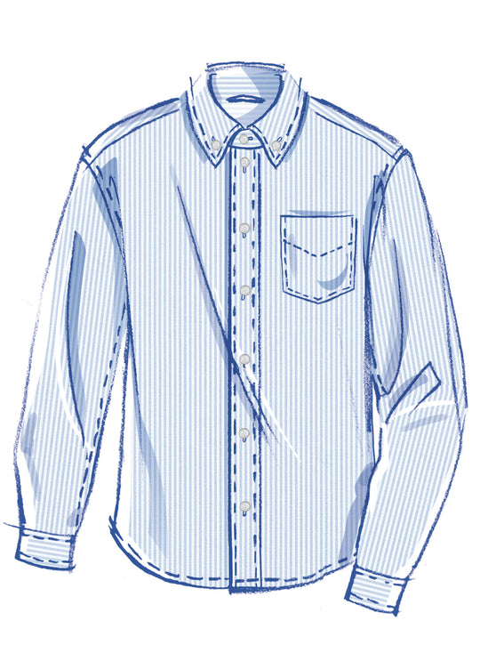McCalls Schnittmuster M8566 Shirt in 3  Längen