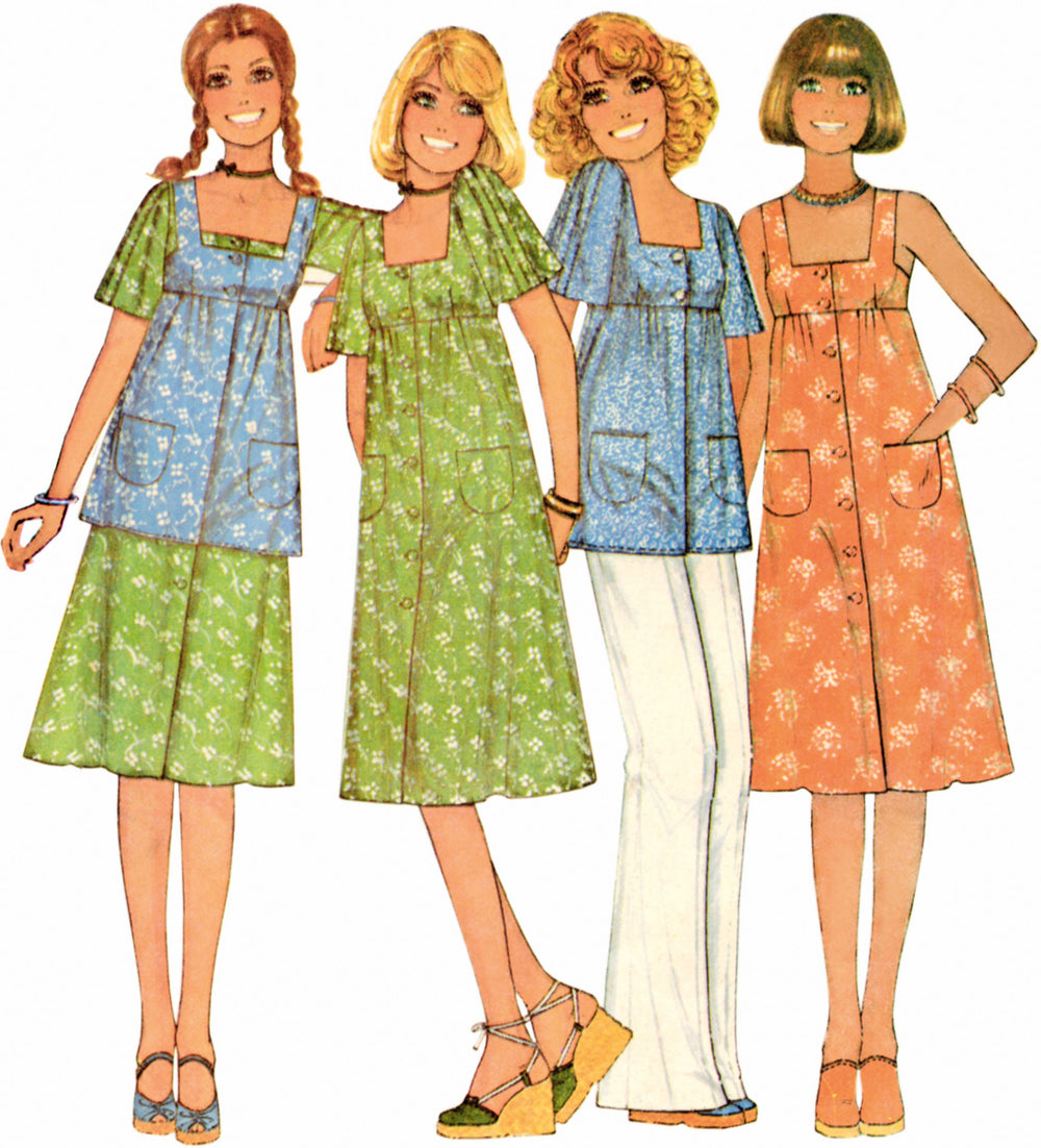 McCalls Schnittmuster M8570 Damen Kleid, Pullover und Oberteil für Damen von Laura Ashley