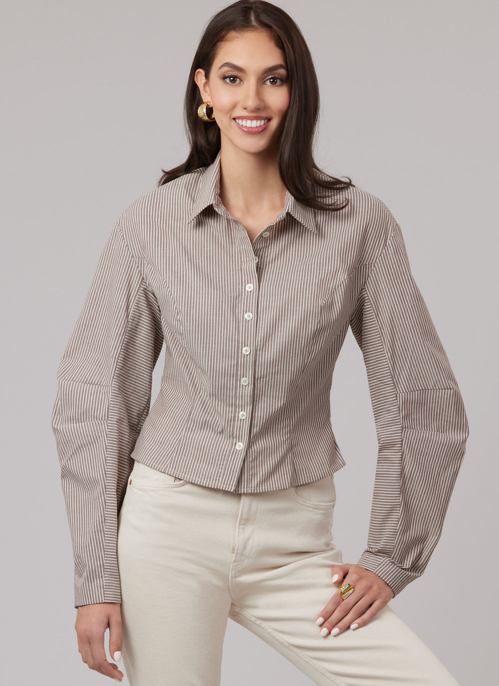 McCalls Schnittmuster M8580 Damen Shirt in zwei Längen