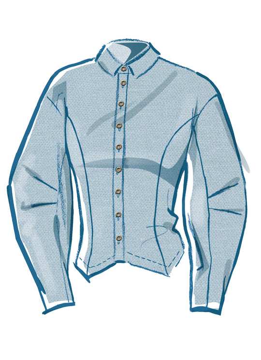 McCalls Schnittmuster M8580 Damen Shirt in zwei Längen