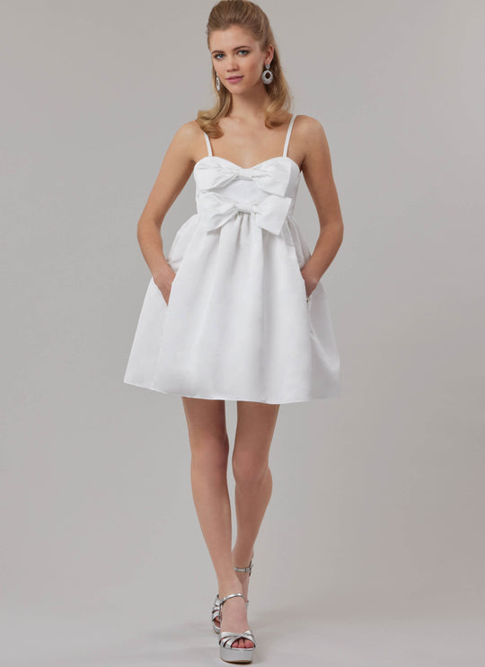 McCalls Schnittmuster M8581 Damen Kleid in zwei Längen