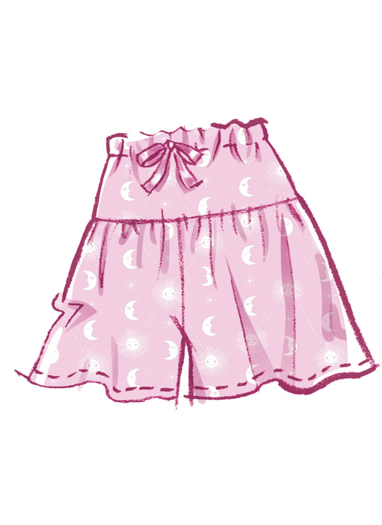 McCalls Schnittmuster M8587 Oberteil, Shorts und Hosen für Damen