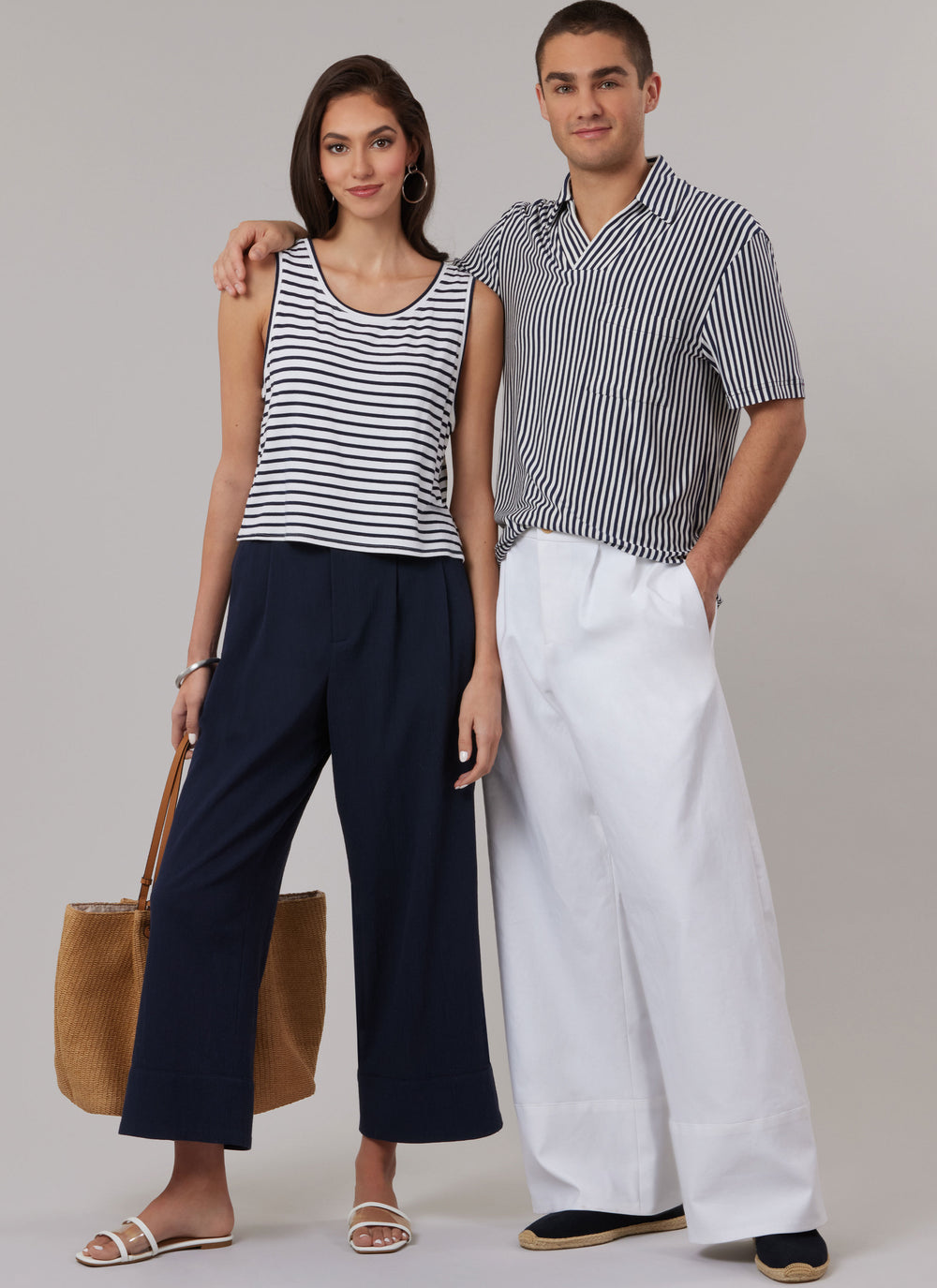 McCalls Schnittmuster M8588 Unisex-Hosen in zwei Längen