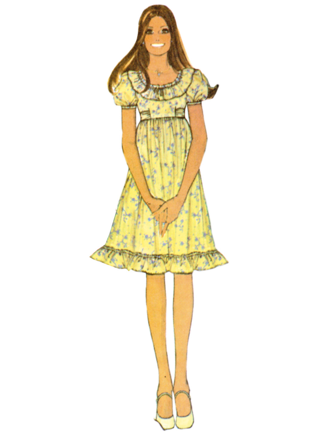 McCalls Schnittmuster M8594 Kleid für Damen von Laura Ashley