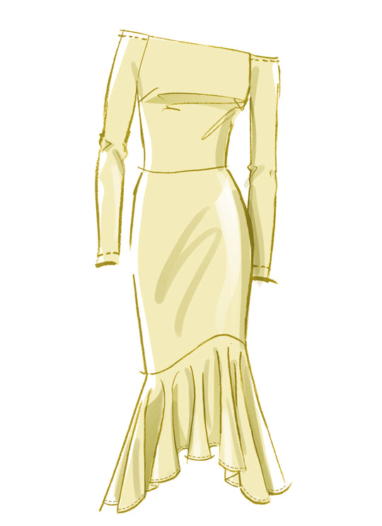 McCalls Schnittmuster M8605 Damenkleider mit Petite-Linien