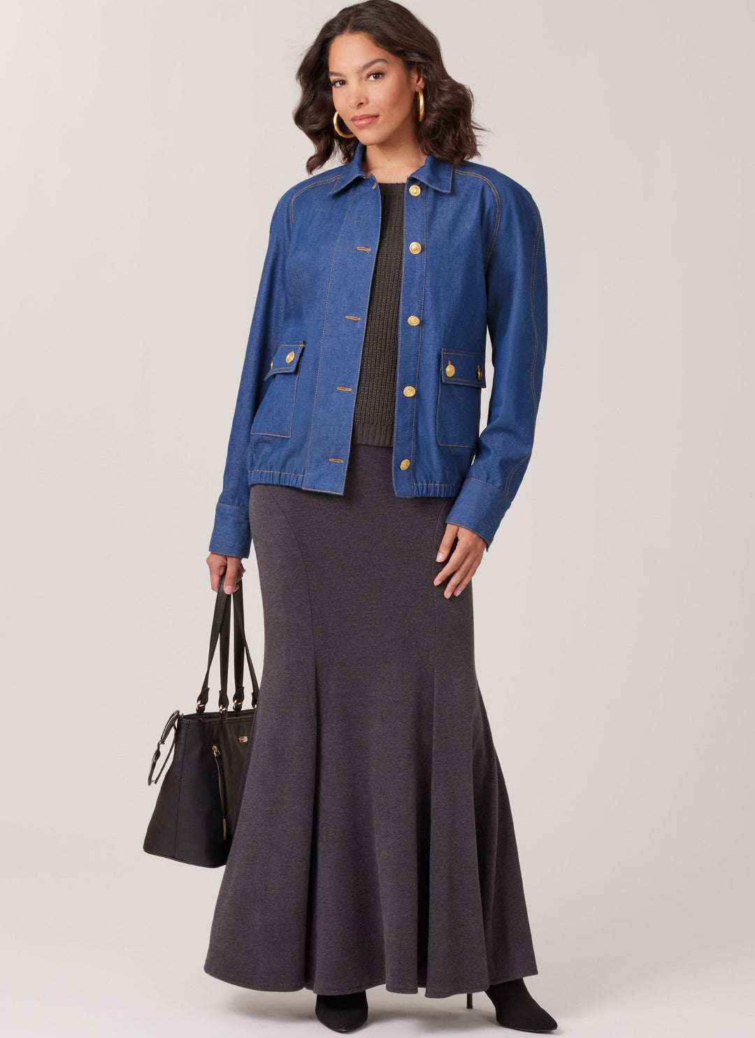 McCalls Schnittmuster M8607 Damenblousonjacken