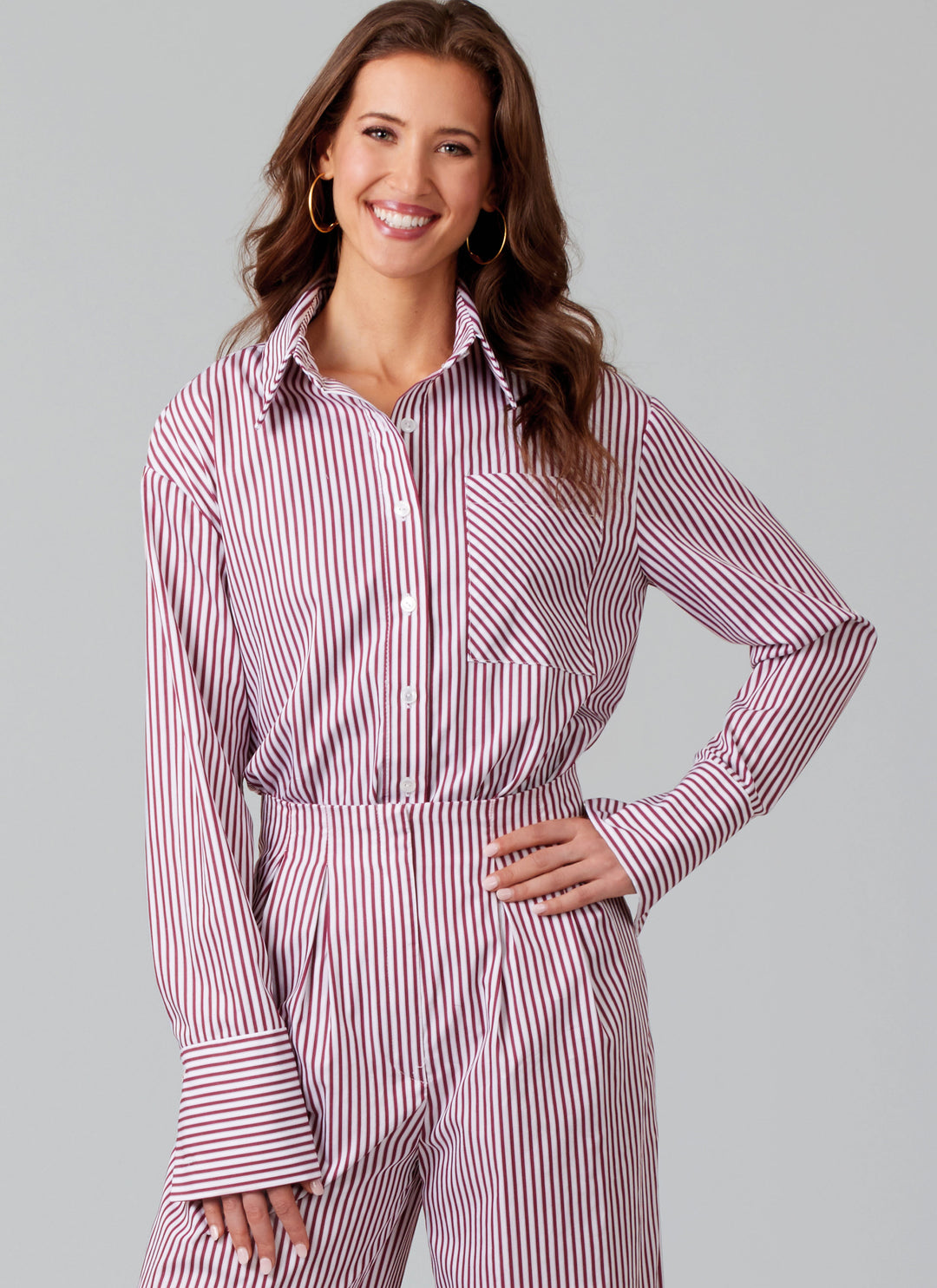 McCall’s Schnittmuster M8611 – Damen-Hemd, Shorts & Hose – klassisch, modern & vielseitig