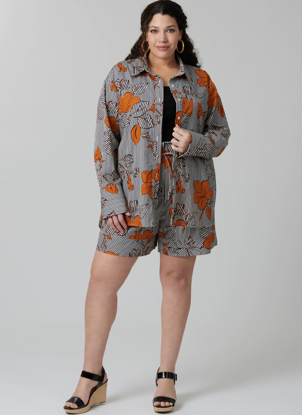 McCall’s Schnittmuster M8611 – Damen-Hemd, Shorts & Hose – klassisch, modern & vielseitig