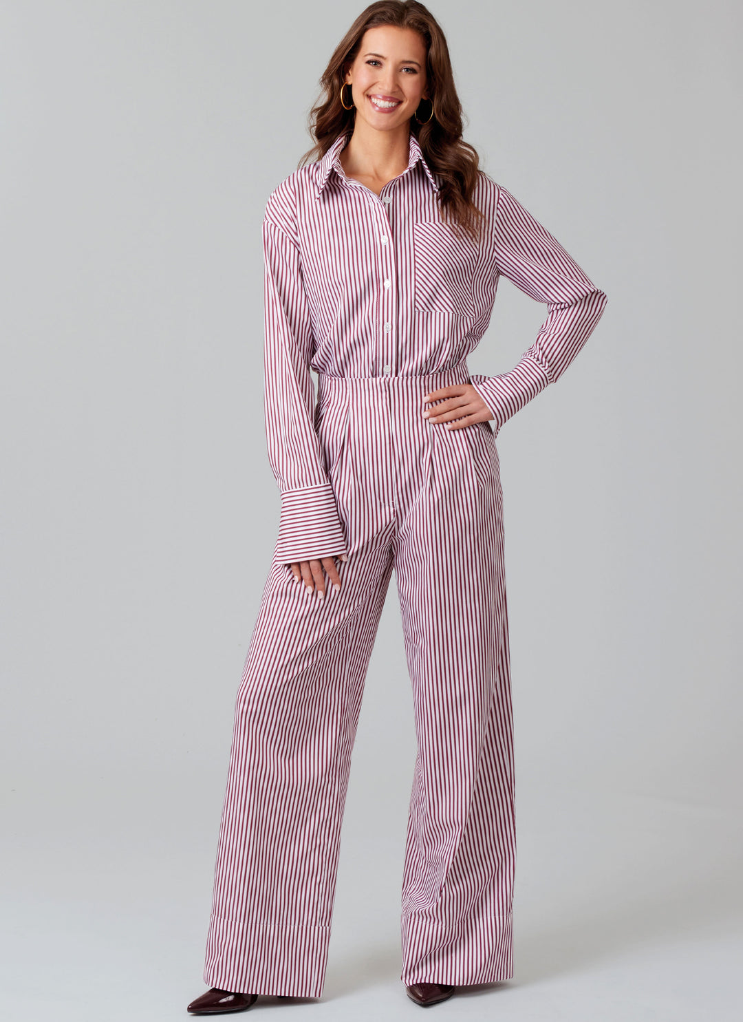 McCall’s Schnittmuster M8611 – Damen-Hemd, Shorts & Hose – klassisch, modern & vielseitig