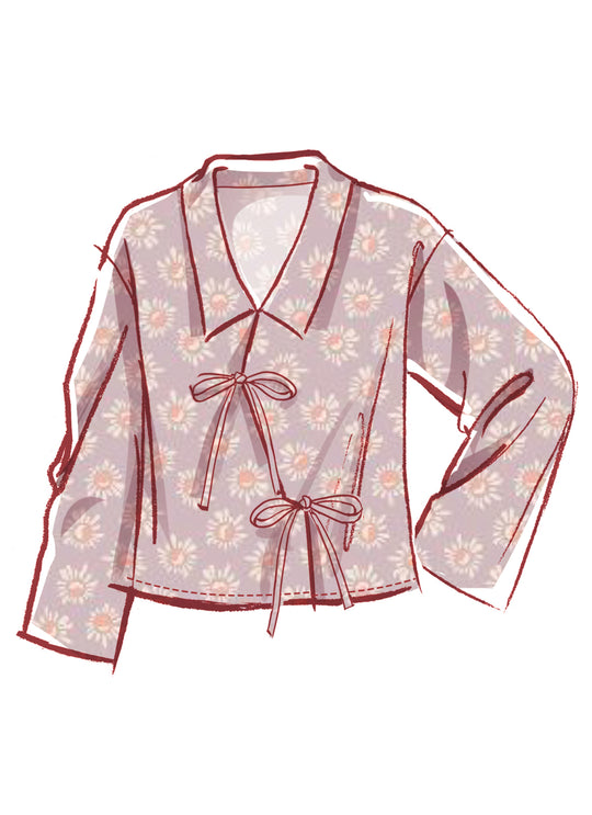 McCall’s Schnittmuster M8612 – Damen-Pyjama mit Shorts & Hose – lässig, feminin & bequem