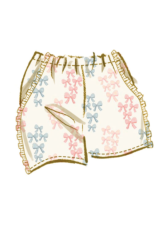 McCall’s Schnittmuster M8612 – Damen-Pyjama mit Shorts & Hose – lässig, feminin & bequem