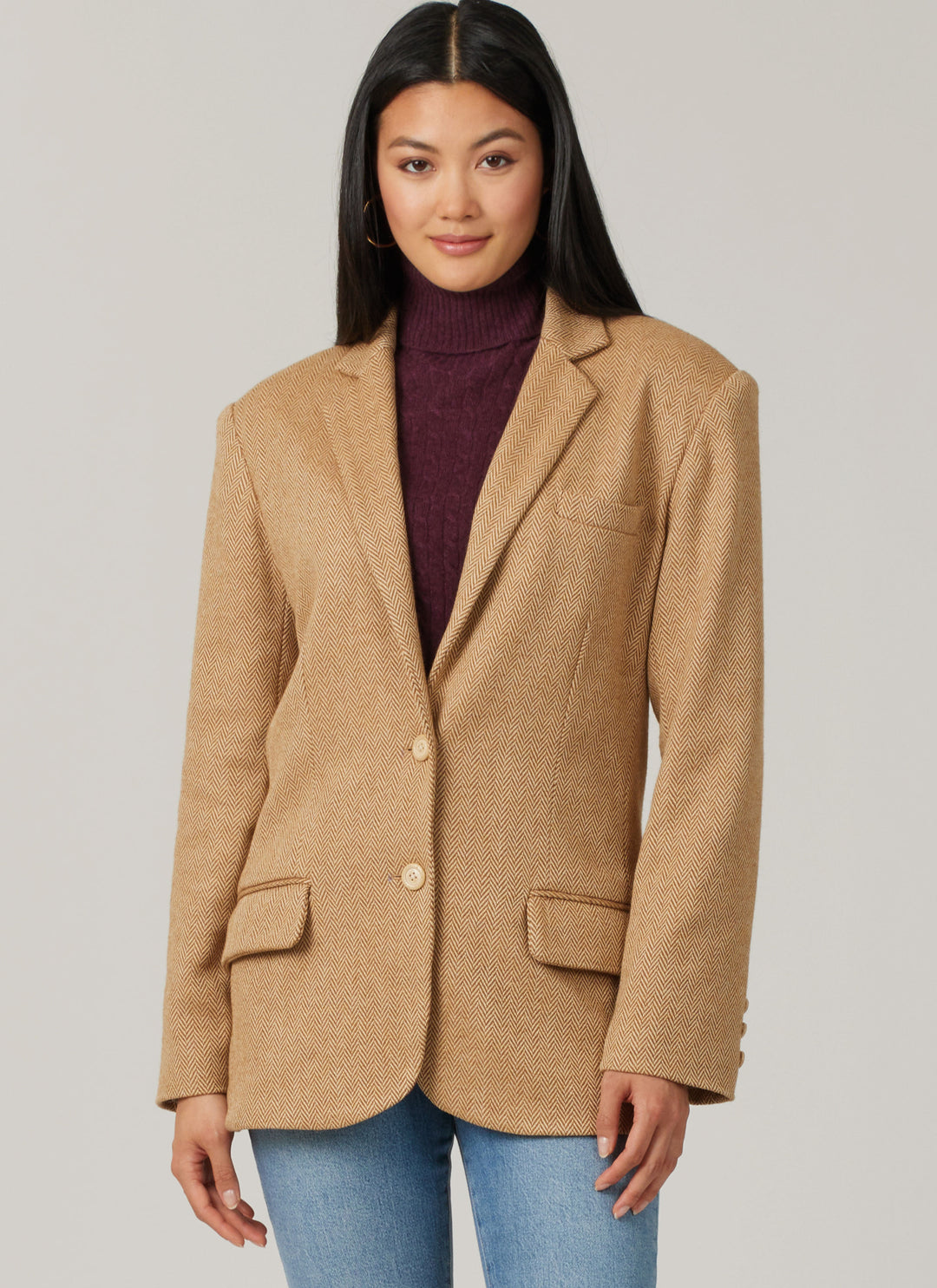 McCall’s Schnittmuster M8614 – Unisex-Blazer mit gekerbtem Kragen, Taschen & Rückenschlitz – klassisch & stilvoll