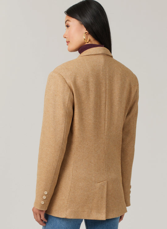 McCall’s Schnittmuster M8614 – Unisex-Blazer mit gekerbtem Kragen, Taschen & Rückenschlitz – klassisch & stilvoll