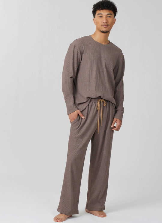 McCall’s Schnittmuster M8616 – Herren-Pyjama mit Hemd, Hemdbluse & Schlupfhose in 2 Längen
