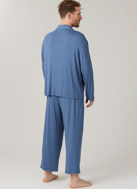 McCall’s Schnittmuster M8616 – Herren-Pyjama mit Hemd, Hemdbluse & Schlupfhose in 2 Längen
