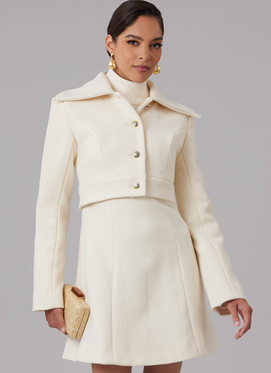 McCalls Schnittmuster M8626 – Damen Jacke & Minikleid mit Prinzessnähten