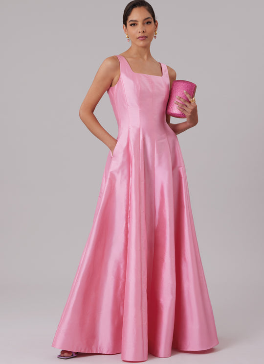 McCalls Schnittmuster M8627 – Damen Festkleid in zwei Längen