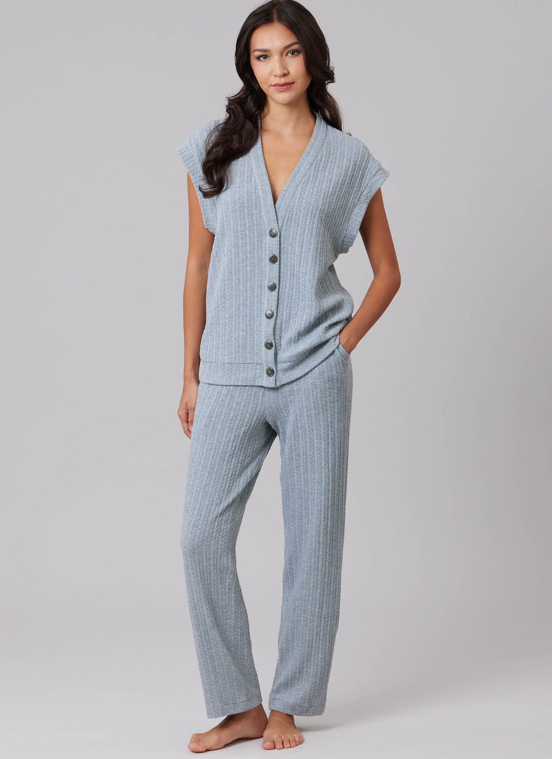 McCalls Schnittmuster M8637 – Unisex Strickweste, Strickjacke & Hose