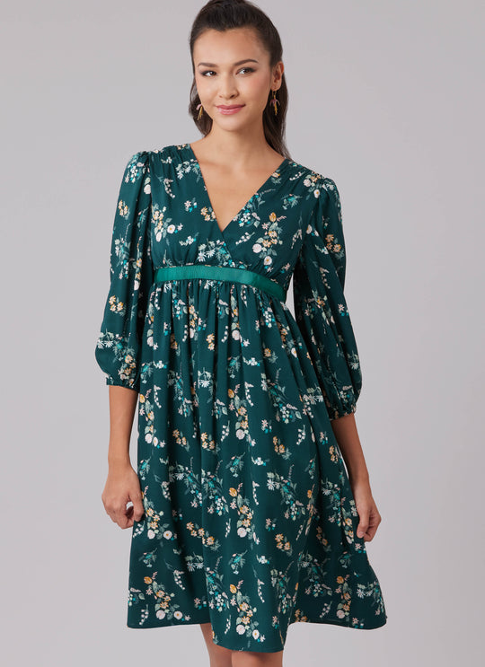 McCalls Schnittmuster M8643 – Damen Laura Ashley Boho-Kleid