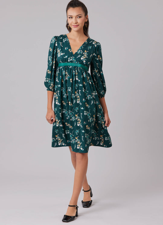 McCalls Schnittmuster M8643 – Damen Laura Ashley Boho-Kleid