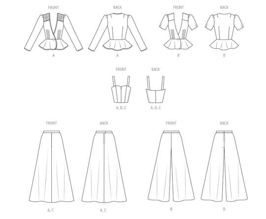 McCall's M8644 – Vintage Damen-Kombination der 1970er Jahre
