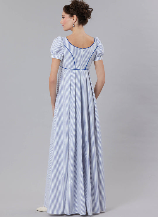 McCall's M8647 – Regency-Kleid für Damen