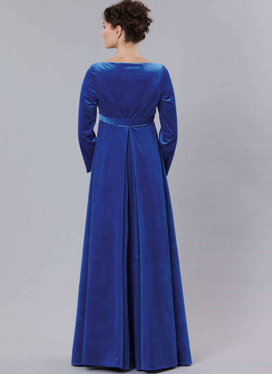 McCall's M8648 – Regency-Mantel & offene Robe für Damen
