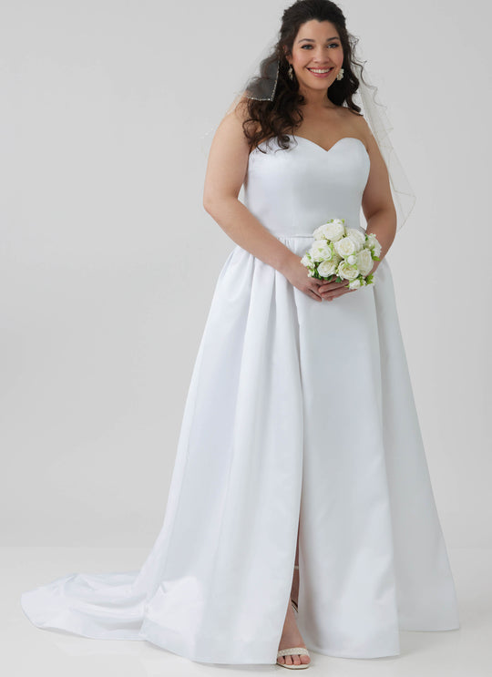 McCalls Schnittmuster M8653 – Damen trägerloses Brautkleid