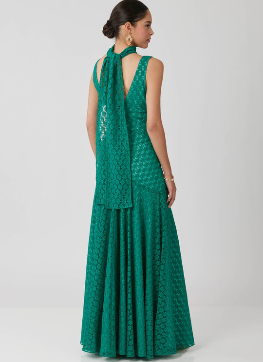 McCalls Schnittmuster M8654 – Damen Maxikleid mit Schal