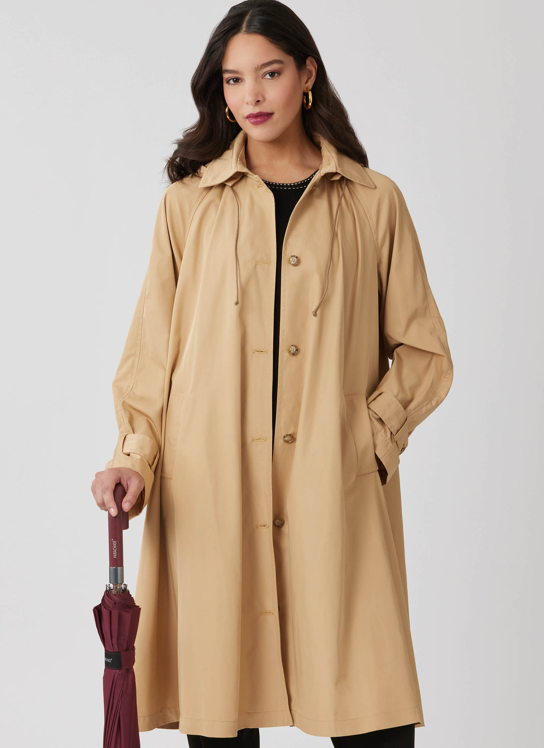 McCalls Schnittmuster M8655 – Damen Trenchcoat in drei Längen