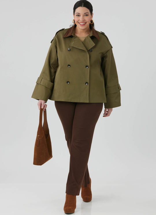 McCalls Schnittmuster M8656 – Damen Trenchjacke