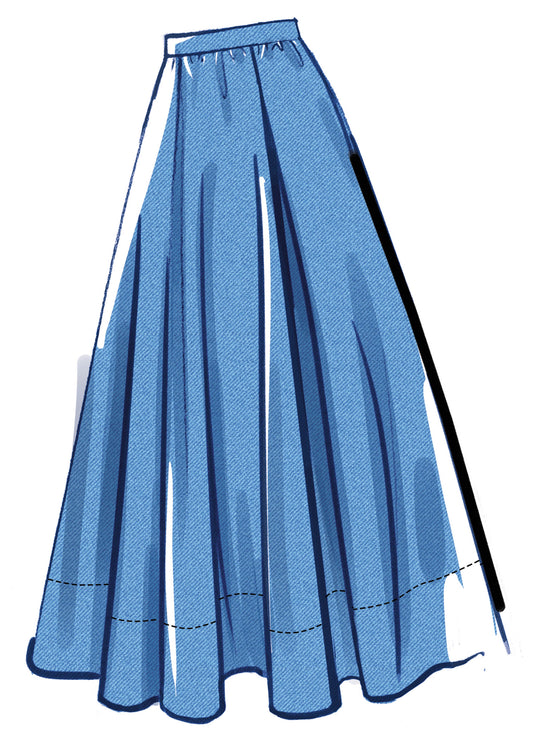 McCalls Schnittmuster M8662 – Damen Oversize-Oberteil & Rock