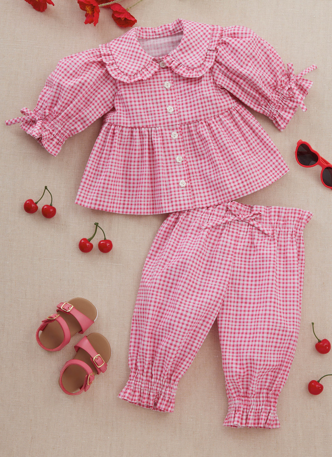 McCalls Schnittmuster M8665 – Baby-Oberteile, Bloomers & Hosen