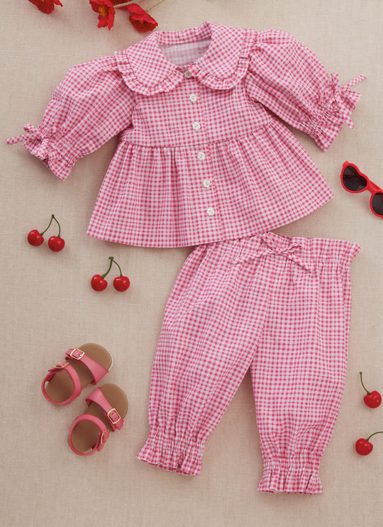 McCalls Schnittmuster M8665 – Baby-Oberteile, Bloomers & Hosen