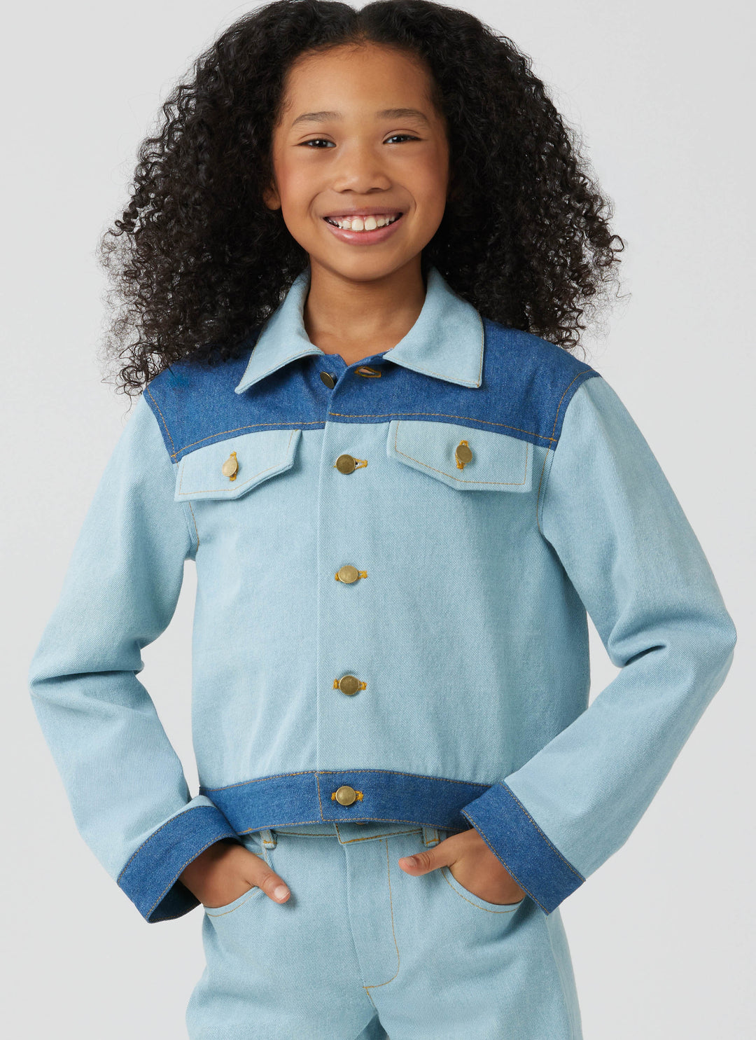 McCalls Schnittmuster M8666 – Mädchen Jeansjacke & Hose