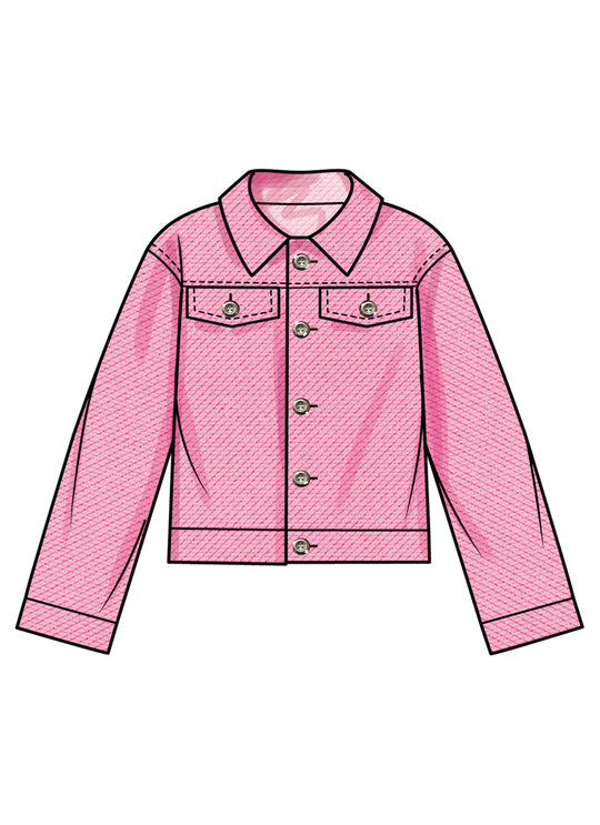 McCalls Schnittmuster M8666 – Mädchen Jeansjacke & Hose