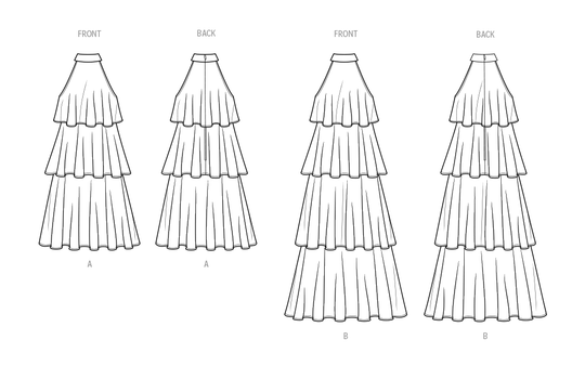 Know Me Schnittmuster ME2038 Kleid