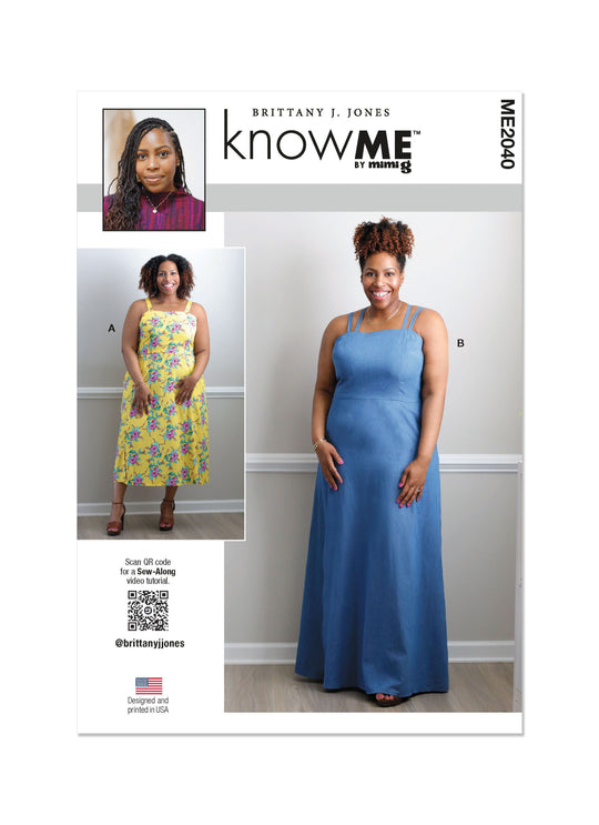Know Me Schnittmuster ME2040 Kleid