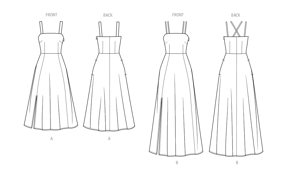 Know Me Schnittmuster ME2040 Kleid