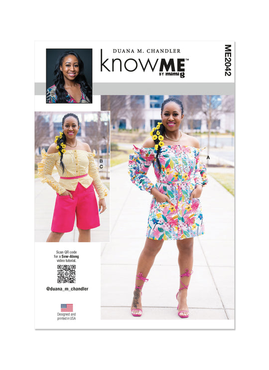 Know Me Schnittmuster ME2042 Kleid
