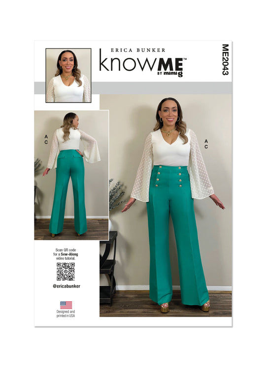 Know Me Schnittmuster ME2043 Hose