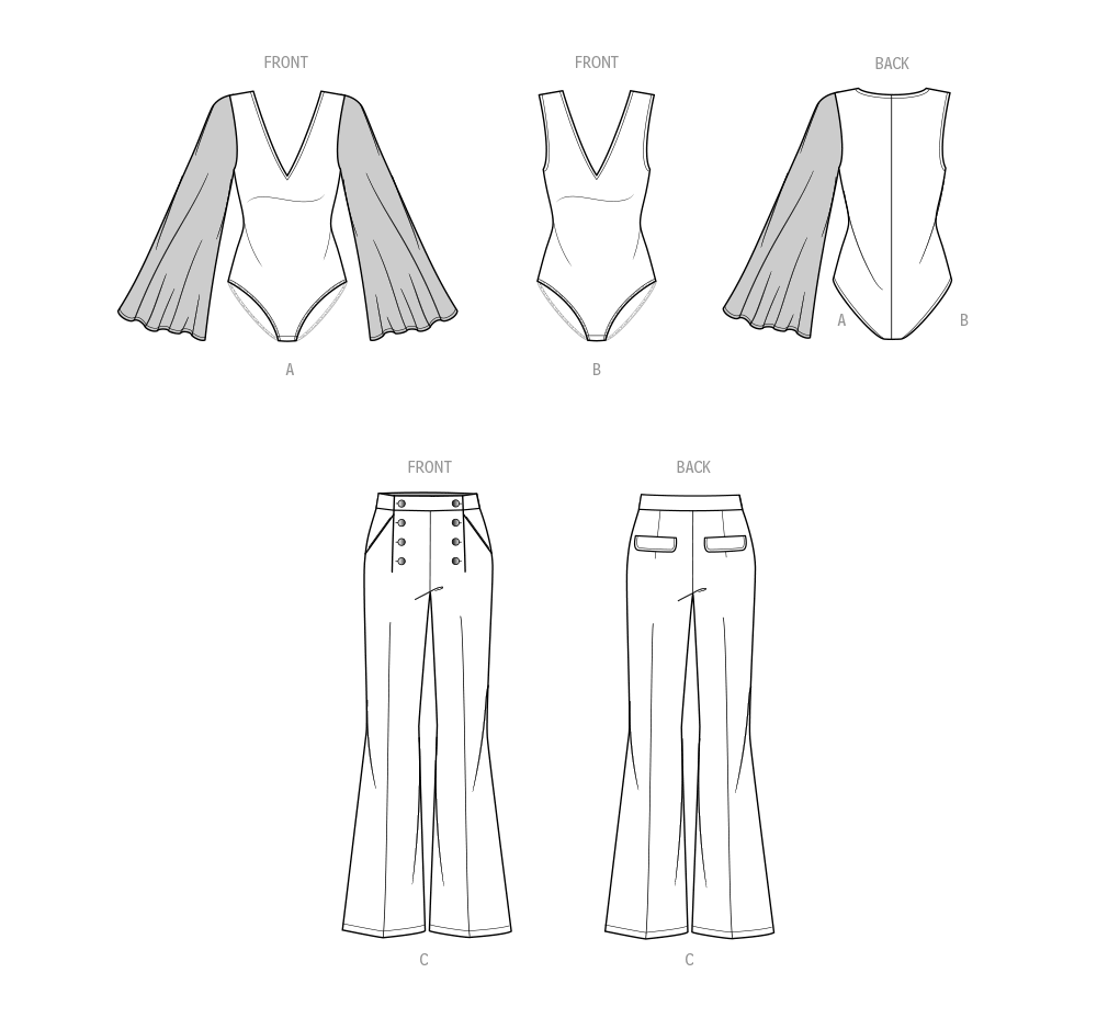 Know Me Schnittmuster ME2043 Hose
